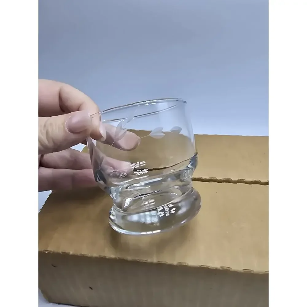 Princess House Crystal Punch Bowl Cups Set Of 6 New In Box
